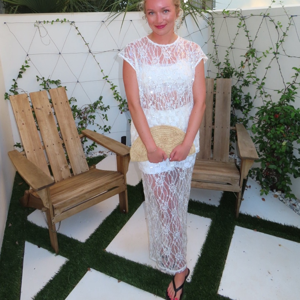 Two Piece Sequin Set